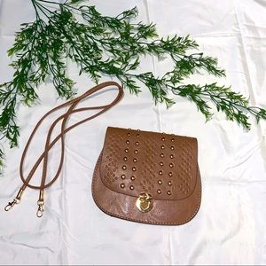 ❗️5 for $25 ❗️Brown & Gold | Crossbody Bag